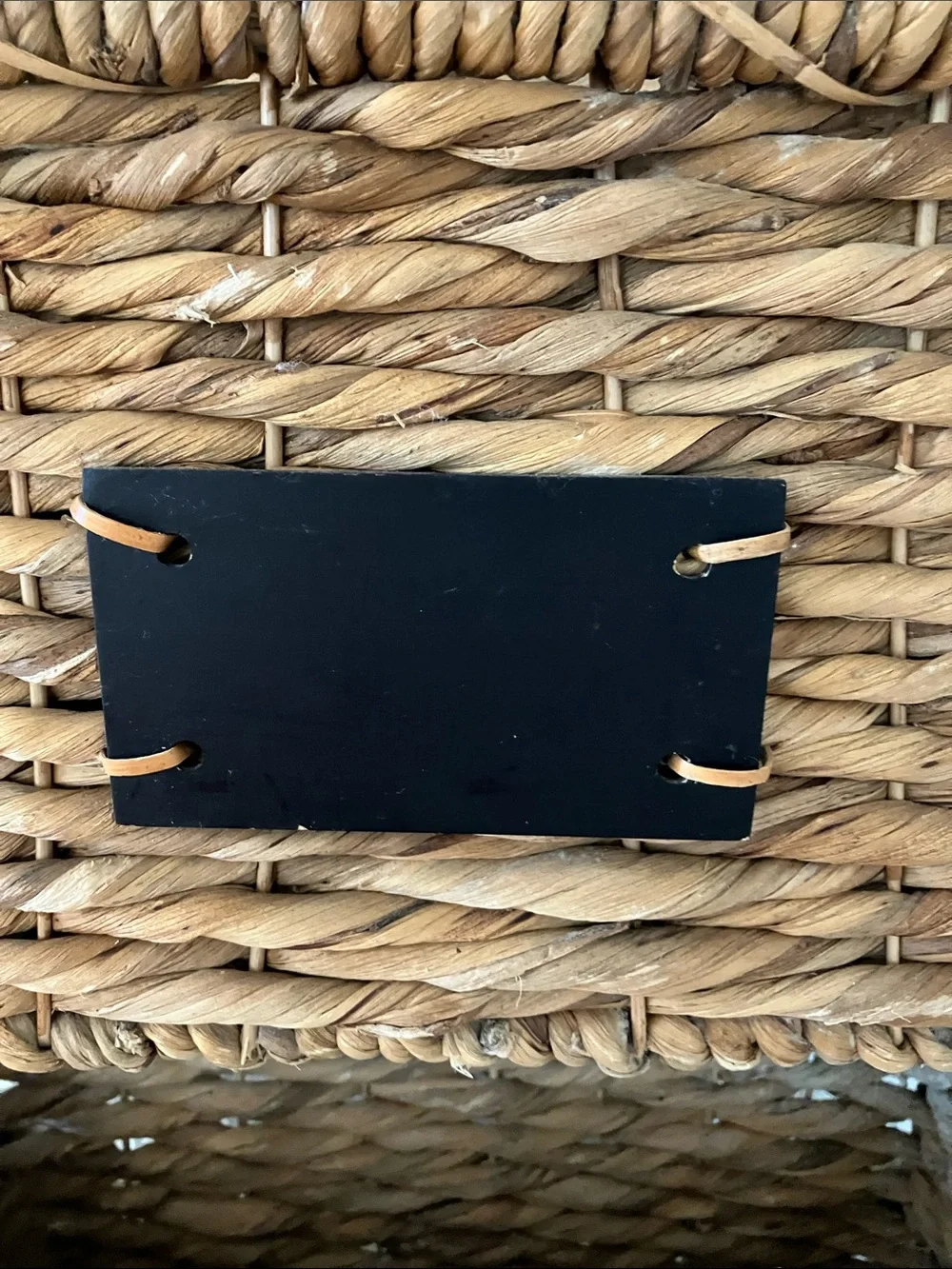 Woven Seagrass Storage Basket - Natural